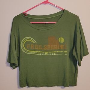 Earthbound Faded Free Spirit Crop